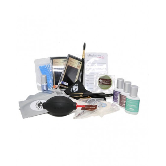 Kit completo inicial para extensão de pestanas